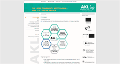 Desktop Screenshot of akl08.lasercongress.org