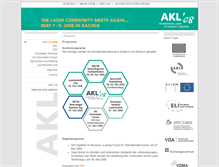 Tablet Screenshot of akl08.lasercongress.org